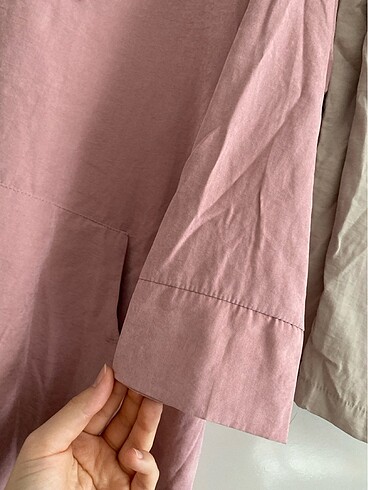 Süet Eşfoman takımı / pudra pembe - Görsel 2