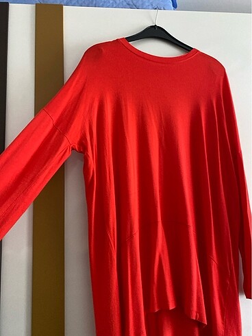 kırmızı tunik - Görsel 2