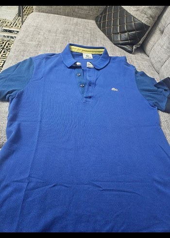 m Beden mavi Renk Lacoste Lacivert Kısa Kollu Polo Tişört