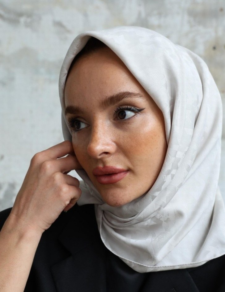 Kazayagi Taş Eşarp - Görsel 3