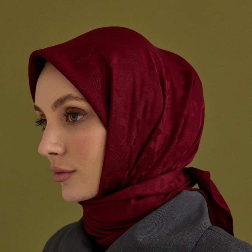 Kazayagi Bordo Eşarp - Görsel 2