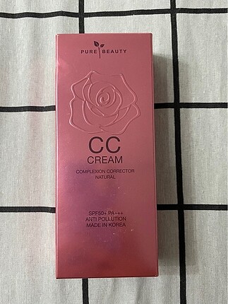 Pure beauty cc krem natural