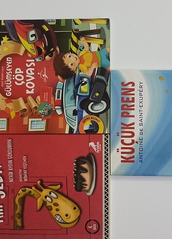 Çocuk kitabı 3 adet