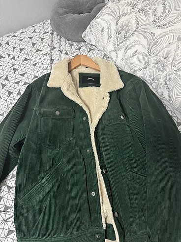 PULL AND BEAR KÜRK CEKET KADİFE