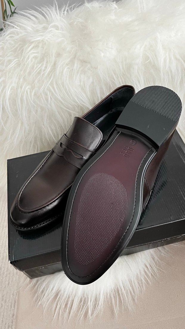 Kahverengi Modern Klasik Erkek Deri Ayakkabı - Görsel 2