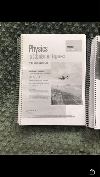 Physics for scientist and enginerrs