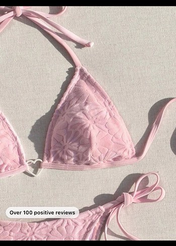 Pembe Lolita Coquette Bikini Takımı  - Görsel 3