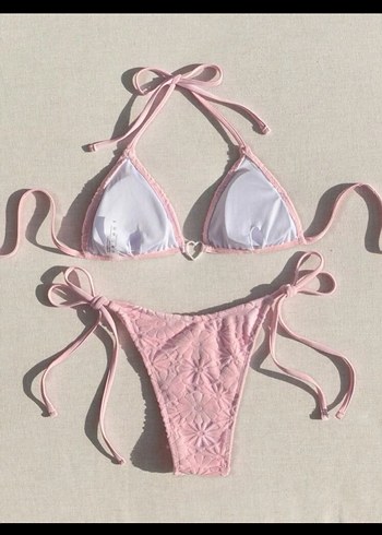 Pembe Lolita Coquette Bikini Takımı  - Görsel 2