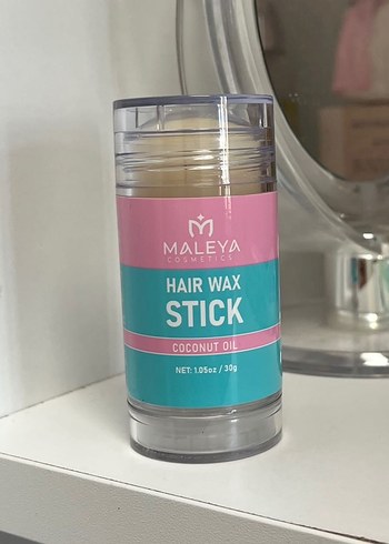 Maleya Stick Saç Waxı / sleek bun yapmak için wax - Görsel 4