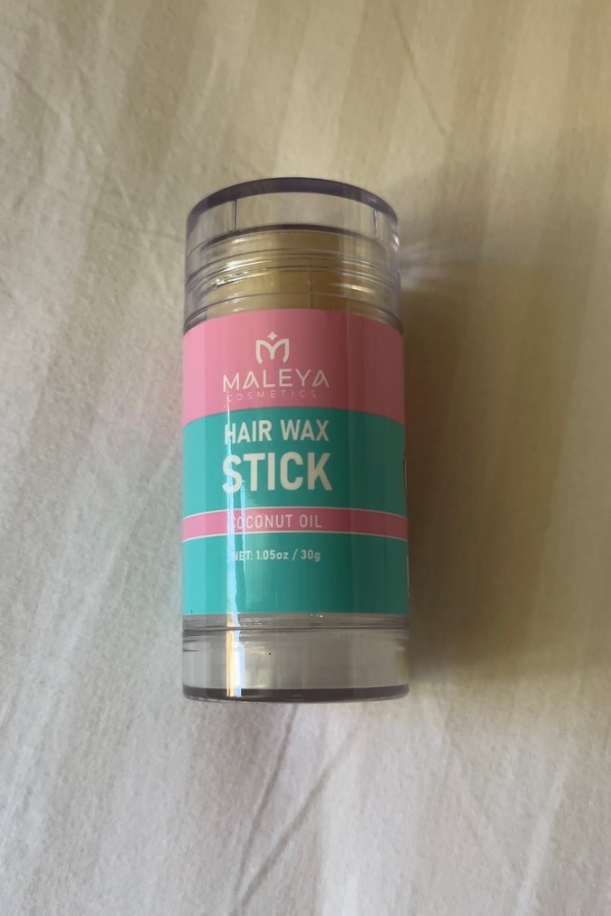 Maleya Stick Saç Waxı / sleek bun yapmak için wax - Görsel 2