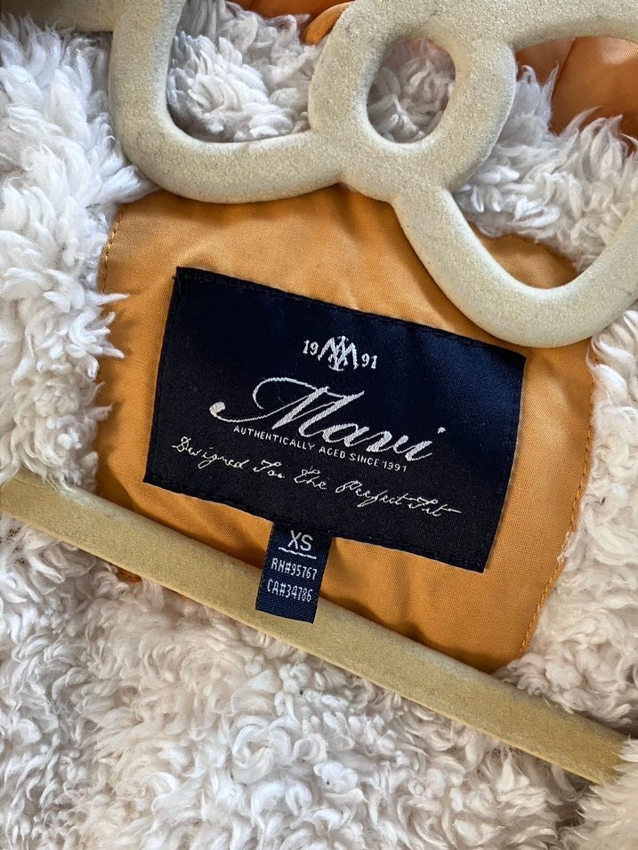 Kürklü Bej Kadın Kışlık Mont - Görsel 3