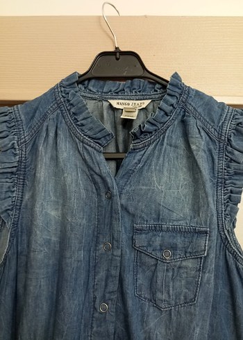 Mango Mango marka S beden Jean elbise cottondur ölçüleri Açıklamada