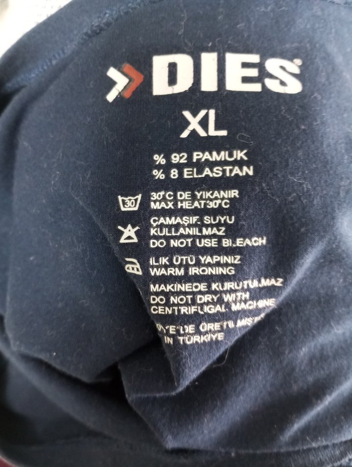 Dies marka XL beden likralı bluz ölçüleri açıklamada yazıyor - Görsel 3