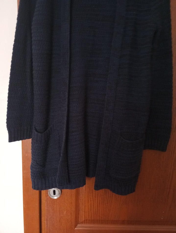 LCW S beden lacivert renk yepyeni hırka ölçü açıklamada yazıyor - Görsel 3