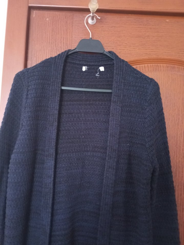 LCW S beden lacivert renk yepyeni hırka ölçü açıklamada yazıyor - Görsel 2