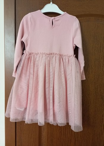 LCW 3-4 yaş için pembe elbise deforme solma leke yoktur - Görsel 3