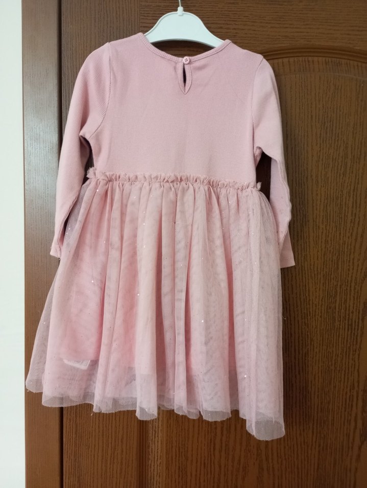 LCW 3-4 yaş için pembe elbise deforme solma leke yoktur - Görsel 3