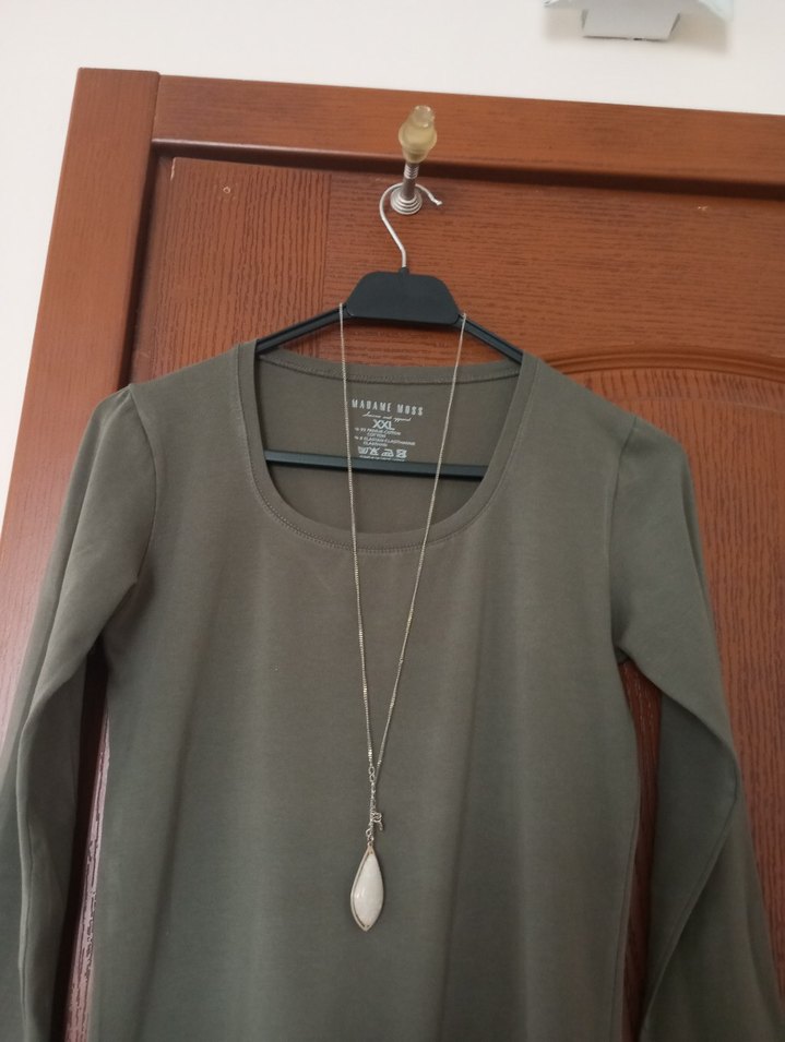 Madame Moss XXL beden likralı bluz ölçüleri açıklamada yazıyor - Görsel 2