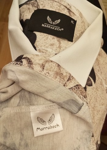 Yurtdışından Marrakech XL beden polo yaka tişört ölçü açıklamada - Görsel 4