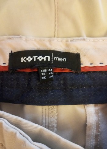 Koton 44 beden bej renk kumaş pantolon  ölçüleri açıklamada - Görsel 3