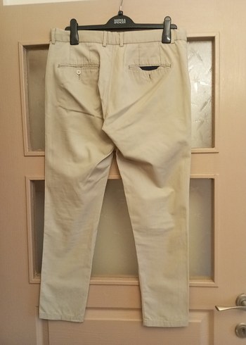 Koton 44 beden bej renk kumaş pantolon  ölçüleri açıklamada - Görsel 4