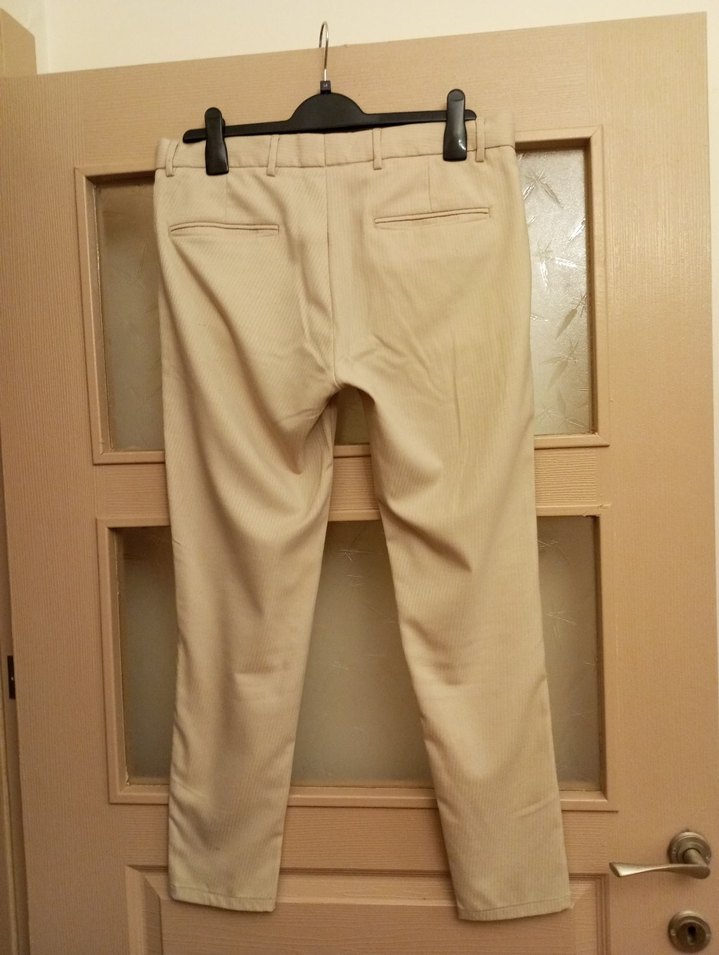 Antioch marka bej renk kumaş pantolon ölçüsü açıklamada yazıyor - Görsel 3