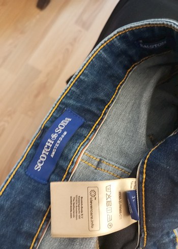 33 Beden Scotch &Soda marka W33 L32 beden yepyeni Jean pantolon