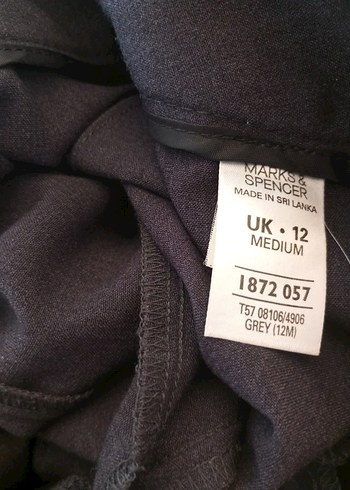 40 Beden marks&Spencer 40 beden kumaş kapri pantolon ölçüleri açıklamada