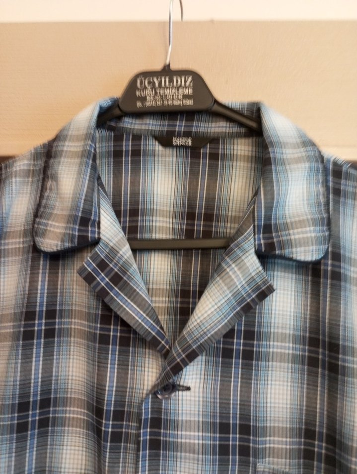 Marks&Spencer L beden pijama üstü cottondur ölçüleri açıklamada - Görsel 2