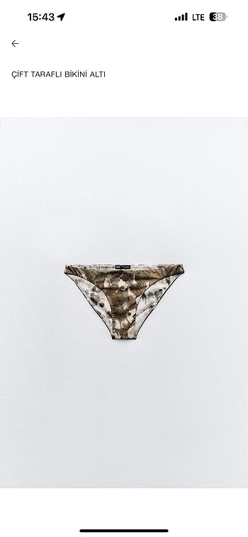 Zara Zara bikini takımı