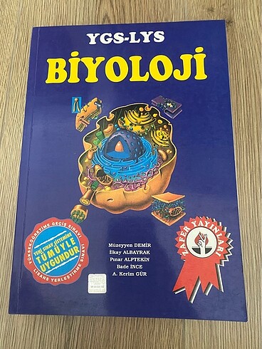 Biyoloji sınav hazırlık kitabı