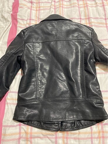 Kadın deri ceket - Görsel 5