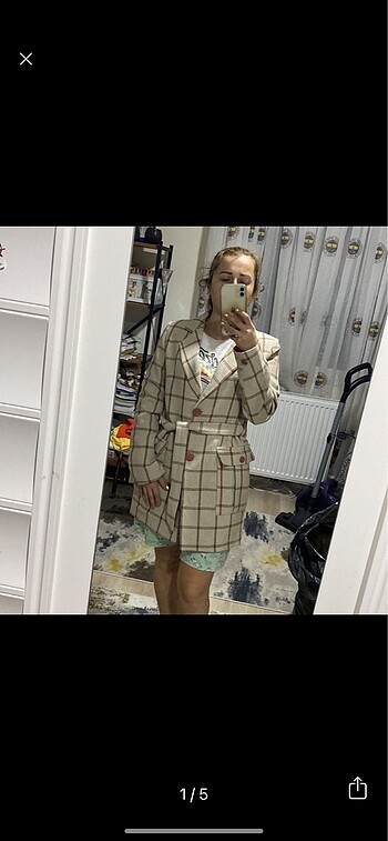 Kadıb trençkot - Görsel 5