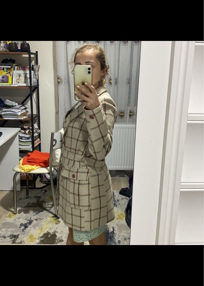 Kadıb trençkot - Görsel 4