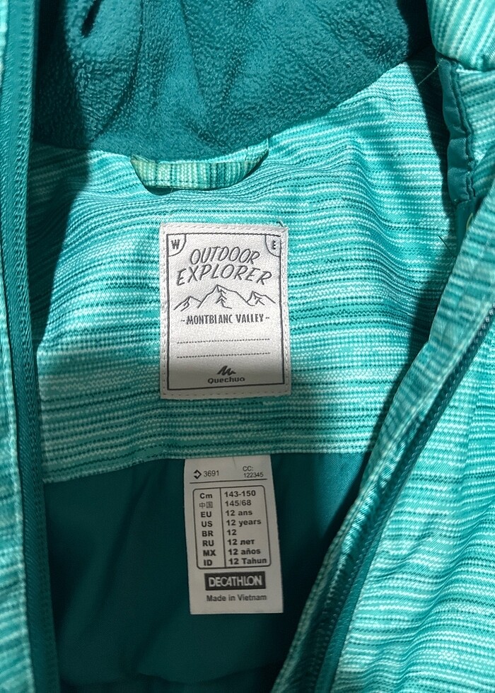 Kız çocuk mont - Görsel 2