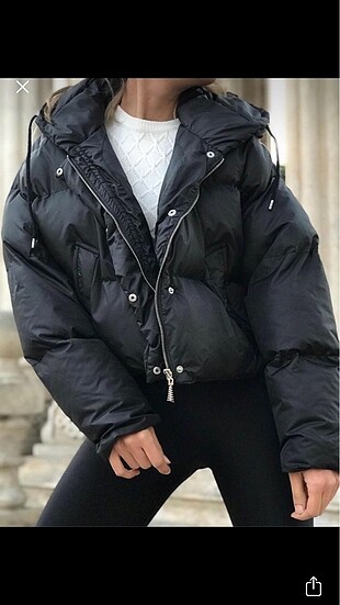 Şişme oversize mont