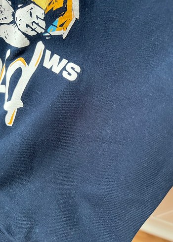 Erkek Çocuk Baskılı lacivert Sweatshirt - Görsel 4