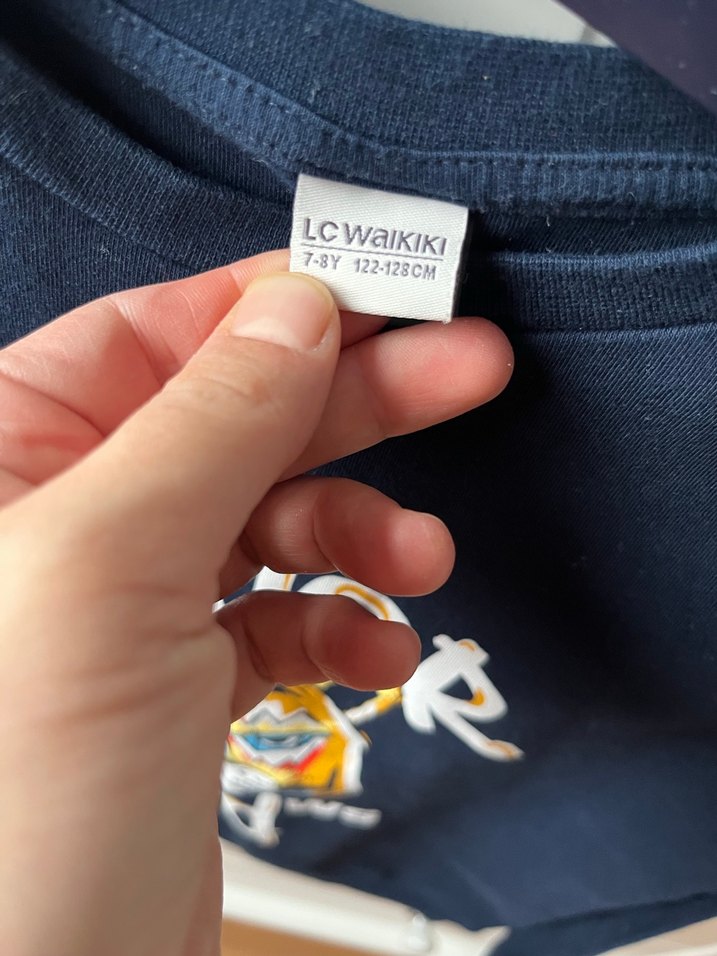 Erkek Çocuk Baskılı lacivert Sweatshirt - Görsel 2