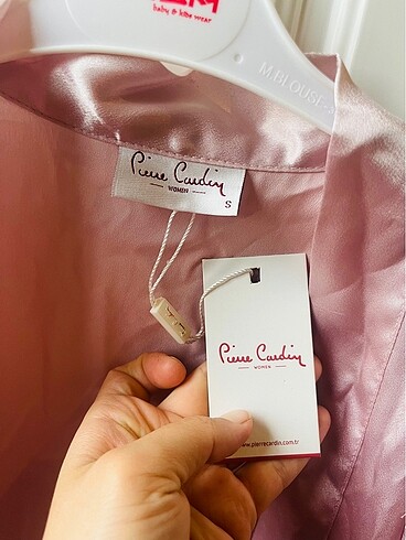 s Beden Pierre Cardin saten dantelli gecelik