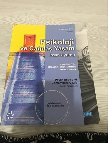  Psikoloji ve çağdaş yaşam insan uyumu kitap