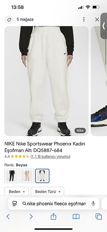 Nike eşofman altı