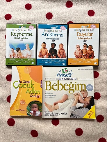 Bebek Gelişimi kitap ve dvd