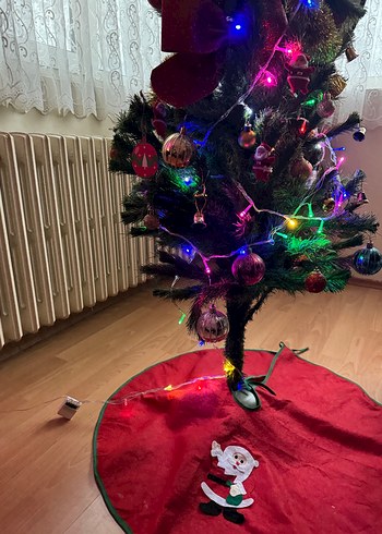 Renkli Işıklı Yılbaşı Ağacı Süsü - Görsel 5