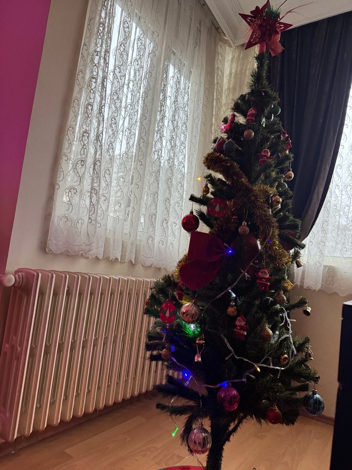 Renkli Işıklı Yılbaşı Ağacı Süsü - Görsel 4