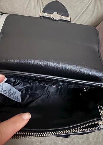 Pierre Cardin Siyah Deri Kadın Çanta - Görsel 6