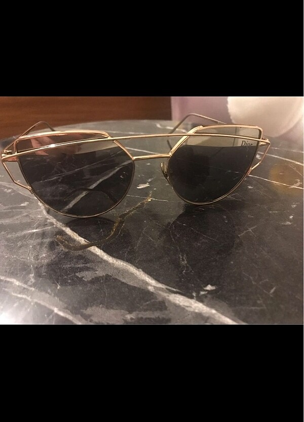 Dior aynalı gözlük - Görsel 2