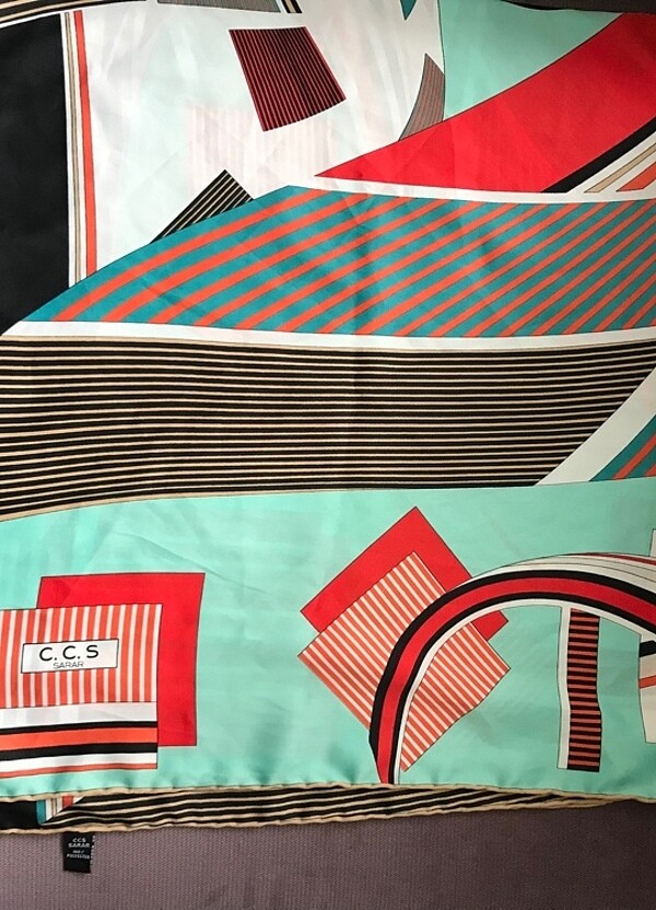 Sarar İpek eşarp fular - Görsel 2