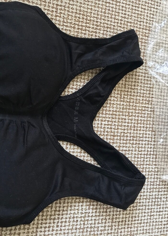 Stayfit m siyah sporcu sütyen - Görsel 5