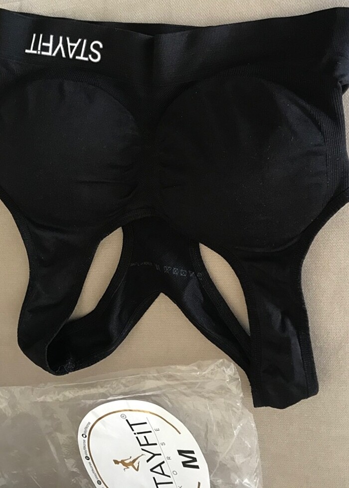 Stayfit m siyah sporcu sütyen - Görsel 2