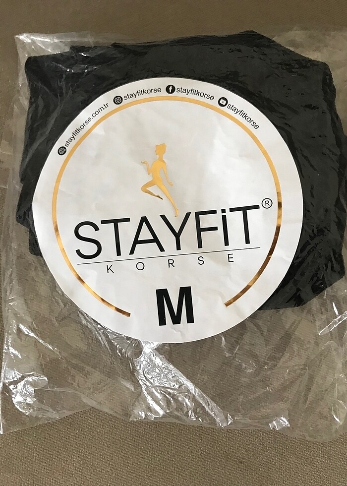 Stayfit m siyah sporcu sütyen - Görsel 3